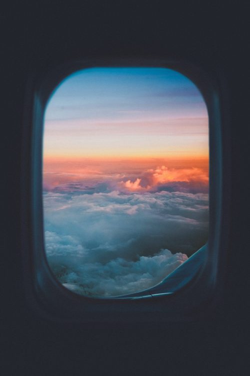 Airplane window